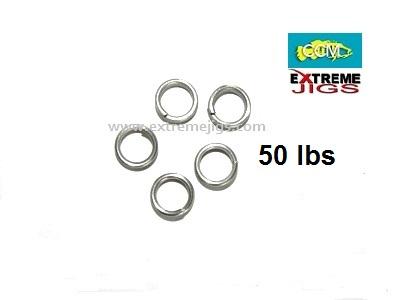 ACESSÓRIOS DIVERSOS - EXTREME JIGS - OFICIAL extremejigs.com - ARGOLA SIMPLES CCM 50 lbs