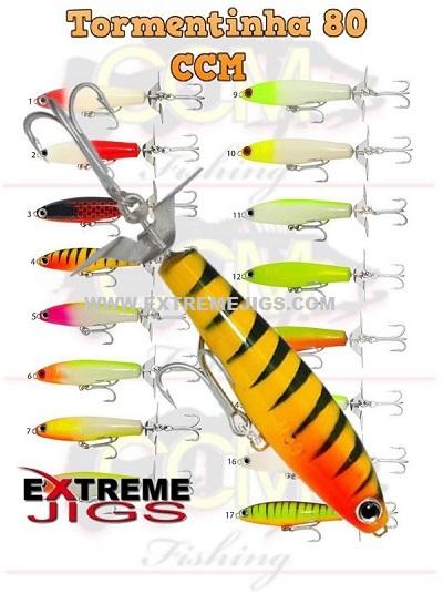Hélices - EXTREME JIGS - OFICIAL extremejigs.com - TORMENTINHA CCM 80