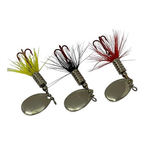 Fundo - EXTREME JIGS - OFICIAL extremejigs.com - SPINNER ULTRA LIGTH MOSQUITO - LOTE COM 3